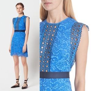 🆕 Sandro Handi Eyelet-Detail Lace Dress